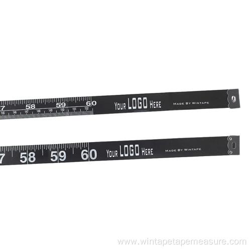 Black Customized Brand Printable Sewing Tape Measure